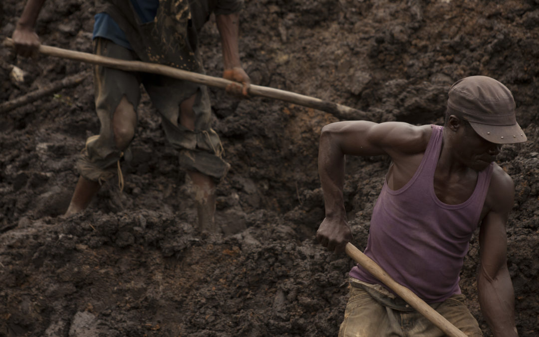 Dans les mines